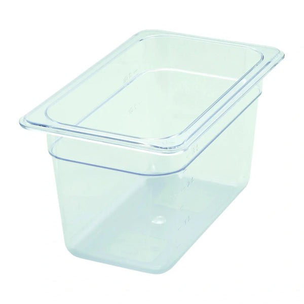 Winco SP7406 PC Food Pan, 1/4 Size, 6"