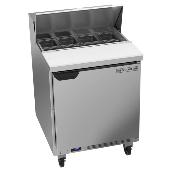 Beverage-Air SPE27HC-B Elite Series 27" 1 Door Refrigerated Sandwich Prep Table