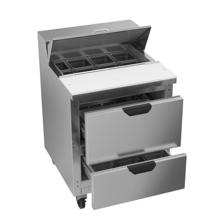 Beverage-Air SPED27HC Elite Series 27" Two Drawer Refrigerated Sandwich Prep Table