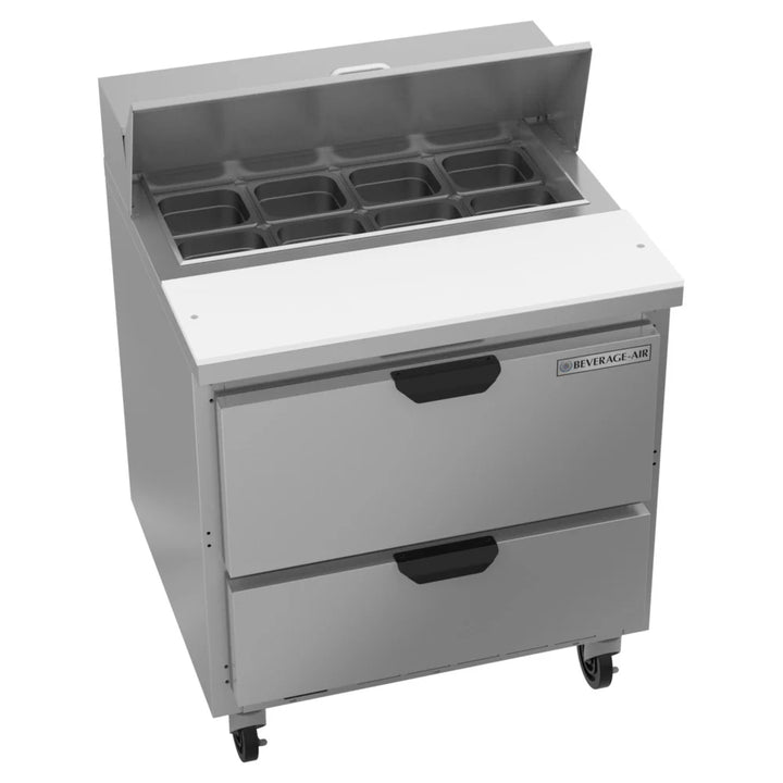 Beverage-Air SPED32HC-08-2 Elite Series 32" Two Drawer Refrigerated Sandwich Prep Table