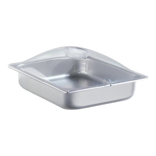 Cadco SPL-2P Half Size Steam Pan with Lid for Electric Buffet Servers