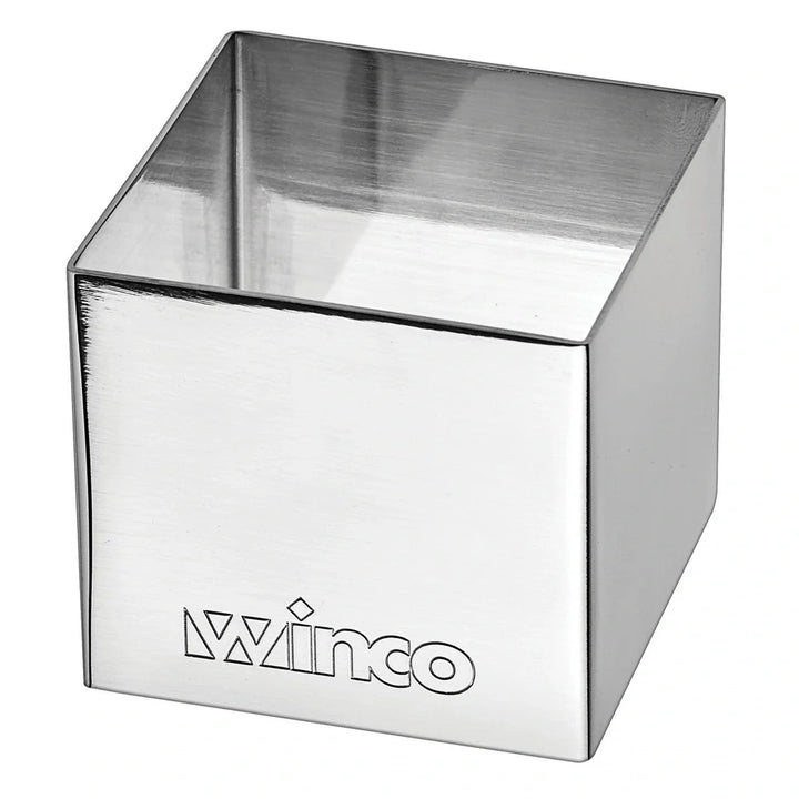 Winco SPM-22S Pastry Mold, Square, 2 x 2"