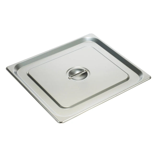 Winco SPSCTT Stainless Steel Steam Pan Cover, 2/3 Size, Solid