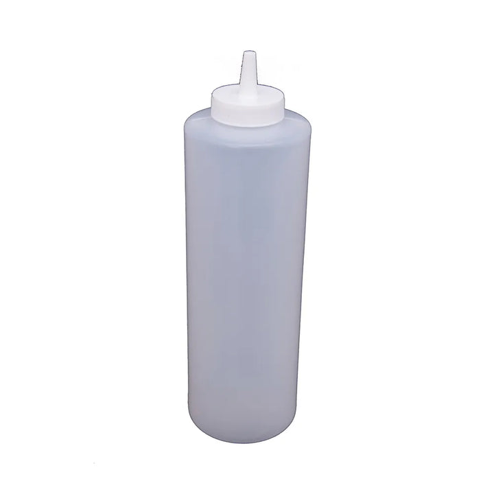 CAC China SQBT-24C Squeeze Bottle Clear 24 Oz PKT of 6 Pcs