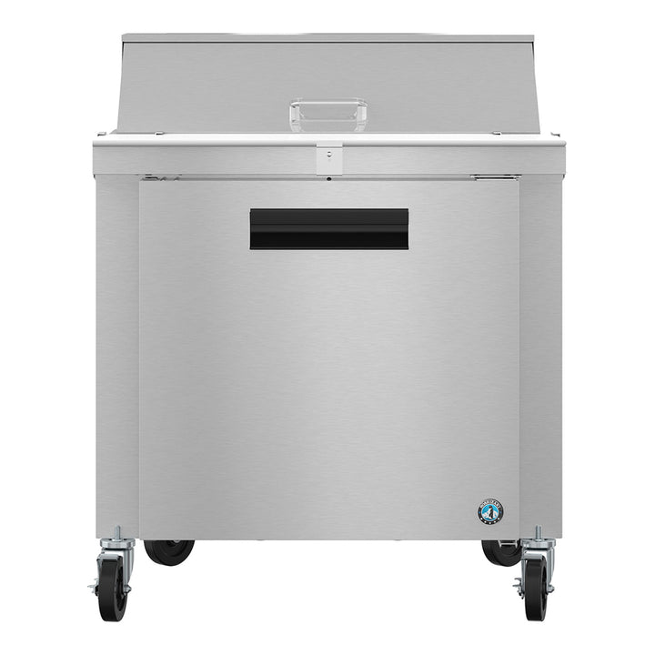 Hoshizaki SR36B-10 Single Section Refrigerator with Prep Table, 36" W x 30" D x 44.25" H