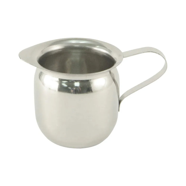 CAC China SSBC-8 Creamer Bell Shape SS 8oz /Each