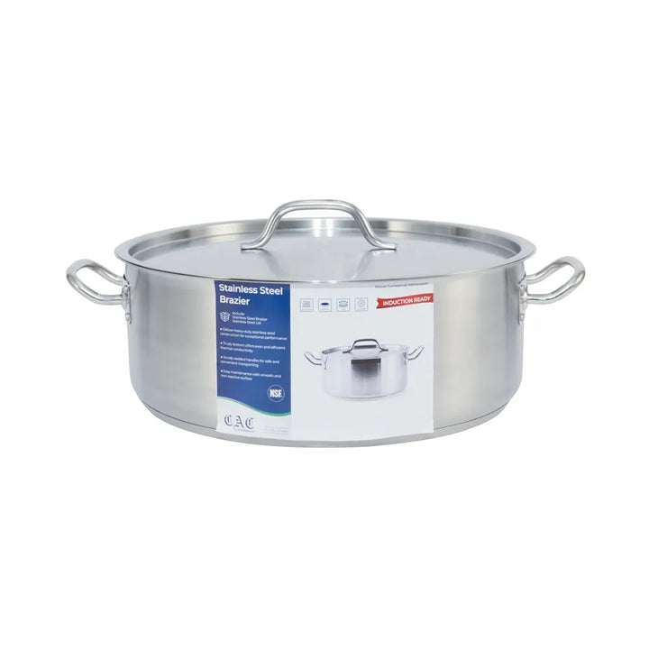 CAC China SSBZ-20 Brazier SS W/ Lid 20QT Set