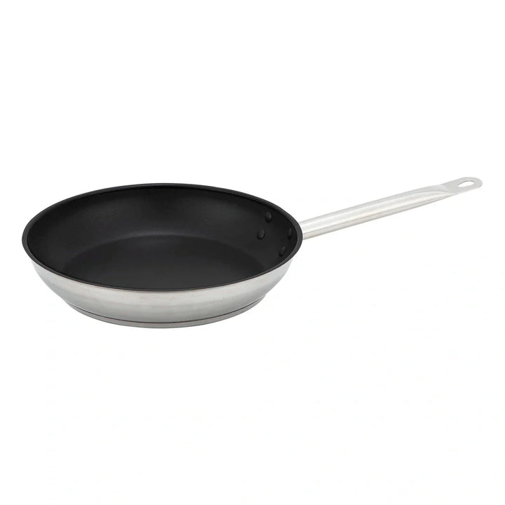 Winco SSFP-11NS Stainless Steel Non-Stick Fry Pan, 11"