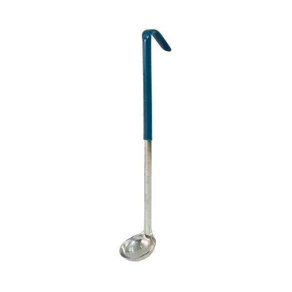 CAC China SSLD-05GN Ladle SS One-Piece W/ Green Hdl 0.5oz /Each