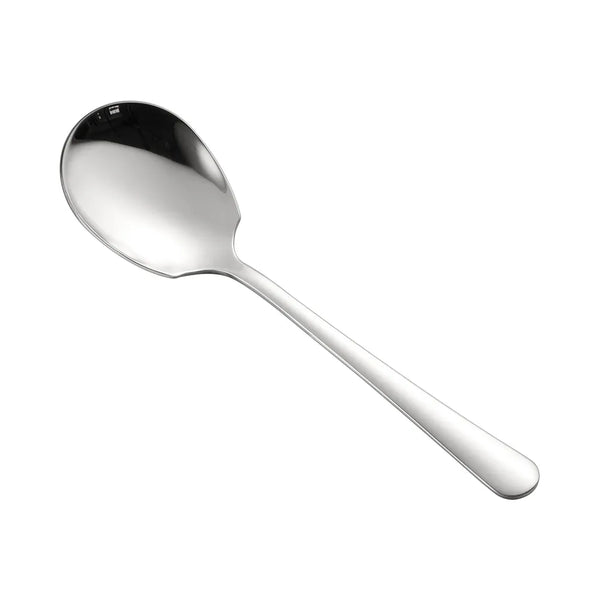 CAC China SSLS-8 Serving Spoon SS Round Edge 8-1/2" Case of 12 Pcs