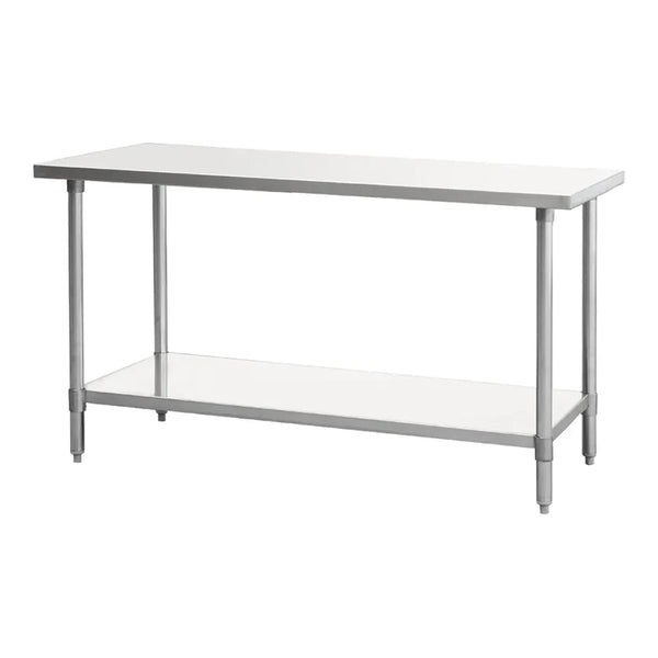 Atosa SSTW-2424 24" Stainless Steel Work Table with Undershelf, 18 Gauge