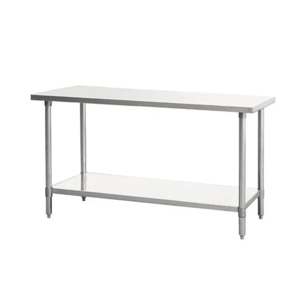 Atosa SSTW-2430 Stainless Steel Work Table with Undershelf, 18 Gauge