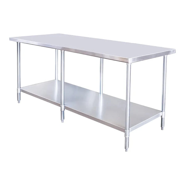 Atosa SSTW-3084 84" 18-Gauge Stainless Steel Work Table with Undershelf