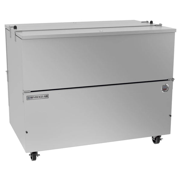 Beverage-Air ST49HC-S 49" Stainless Steel Two Sided Cold Wall Milk Cooler