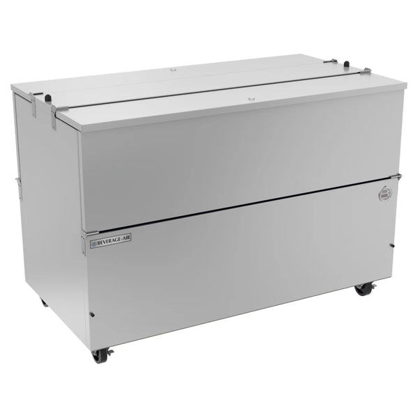 Beverage-Air ST58HC-S 58" Stainless Steel Two Sided Cold Wall Milk Cooler