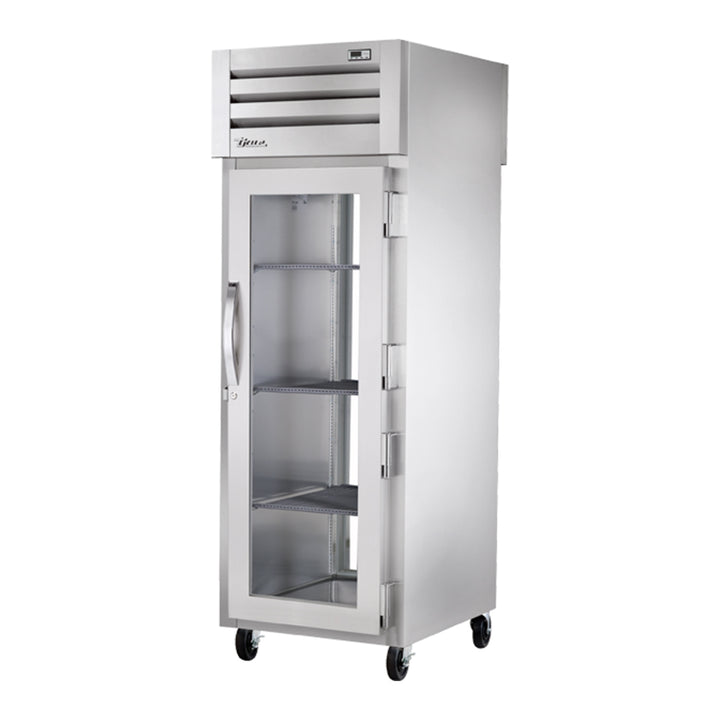 True STA1RPT-1HG/1HS-1G-HC Spec Series 27 1/2" Half Glass Front Pass-Through Refrigerator