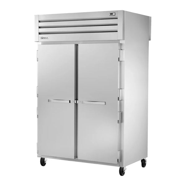 True STA2RPT-2S-2G-HC Spec Series 52 5/8" Solid Front / Glass Back Door Pass-Through Refrigerator