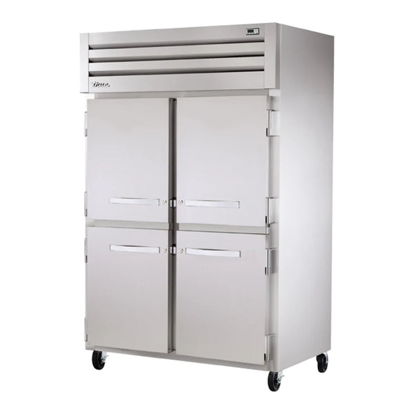 True STG2R-4HS-HC Spec Series 52 5/8" Solid Half Door Reach-In Refrigerator