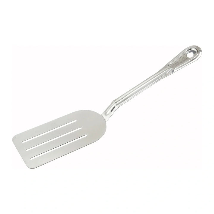 Winco STN-8 Serving Turner, Slotted, 14" Stainless Steel