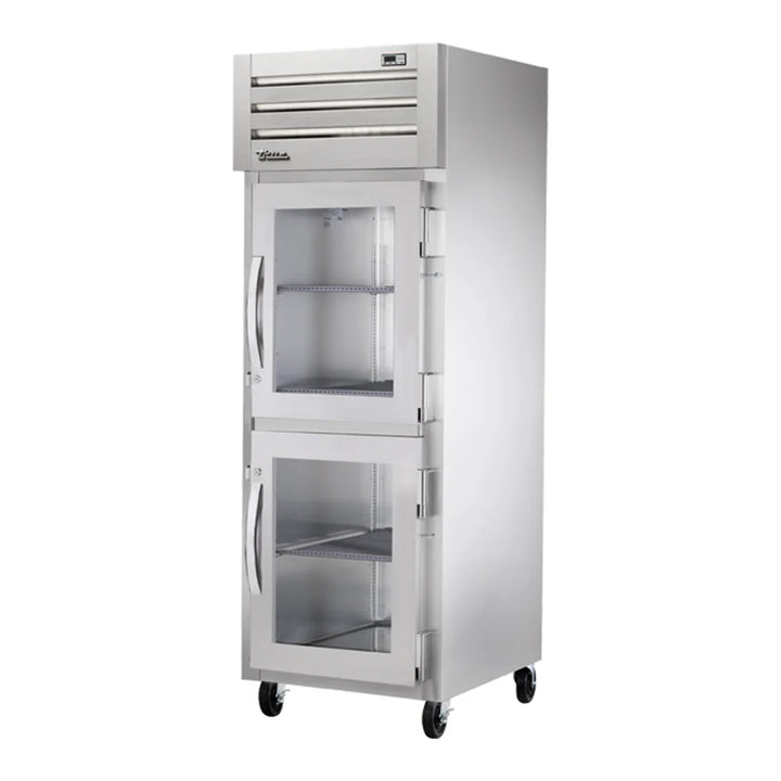 True STR1F-2HG-HC Spec Series 27 1/2" Glass Half Door Reach-In Freezer