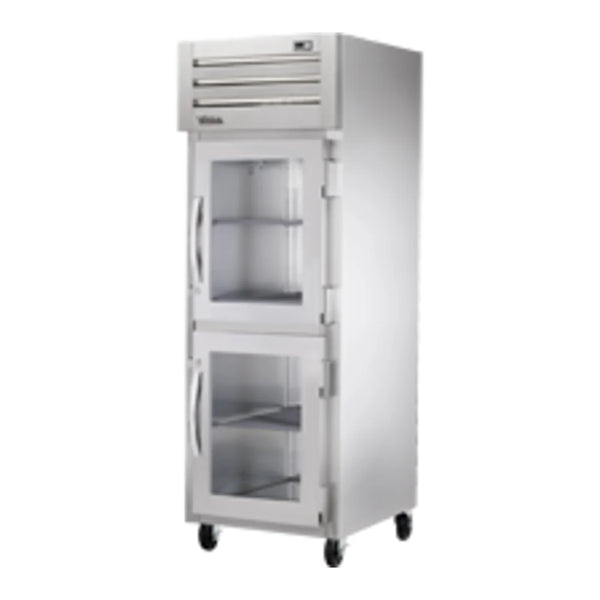 True STR1R-2HG-HC Spec Series 27 1/2" Glass Half Door Reach-In Refrigerator