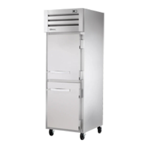 True STR1R-2HS-HC Spec Series 27 1/2" Solid Half Door Reach-In Refrigerator