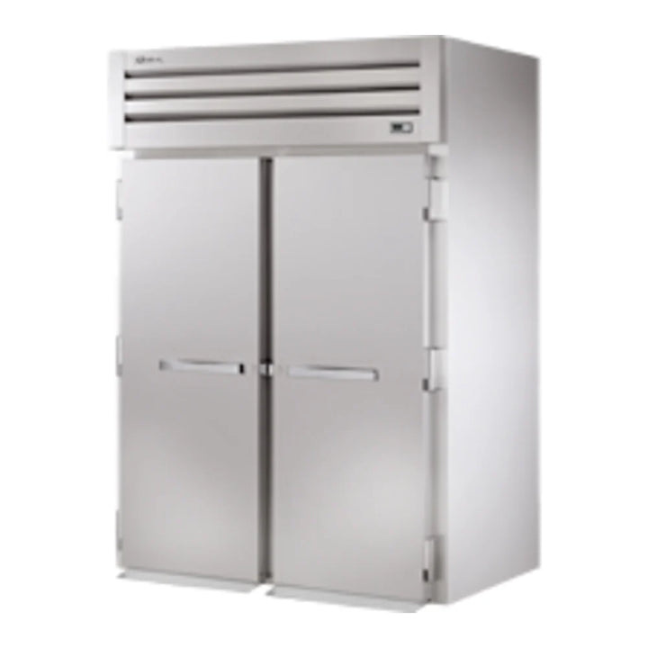 True STR2FRI-2S Spec Series 68" Stainless Steel 2 Section Solid Door Roll-In Freezer