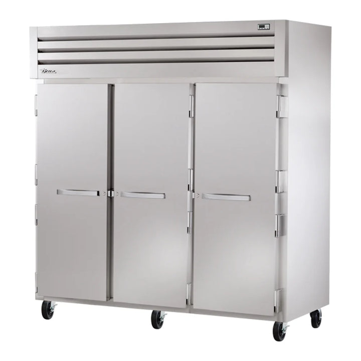 True STR3F-3S-HC 78" Three Section Reach In Freezer