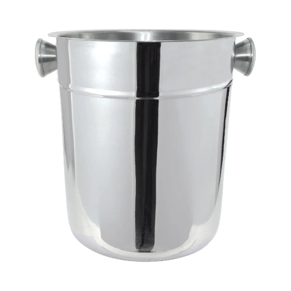 CAC China SWBT-8 Wine Bucket SS W/ Knob Hdl 8QT Case of 6 Pcs