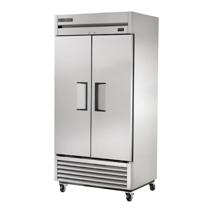 True T-35F-HC Two Section Solid Door Reach In Freezer