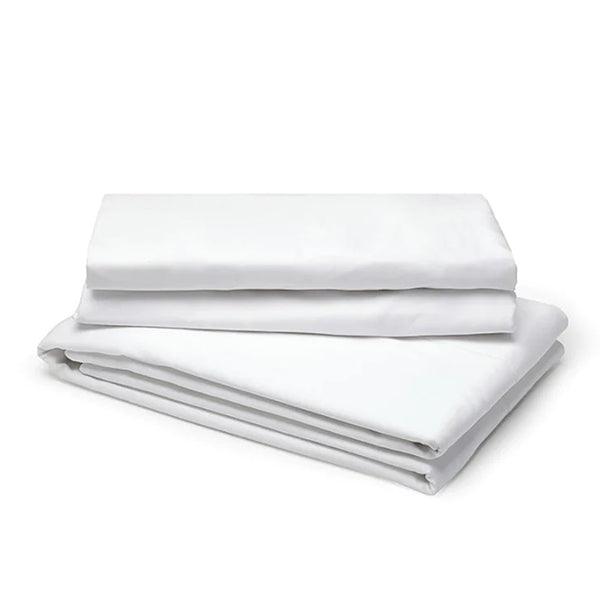 T250 Satin Plain Fitted Sheet 60 x 80 x 15 - Queen 3