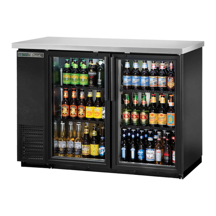 True TBB-24-48G-HC-LD Two Section Back Bar Cooler