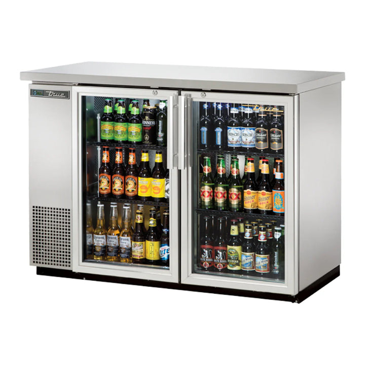 True TBB-24-48G-S-HC-LD Two Section Back Bar Cooler