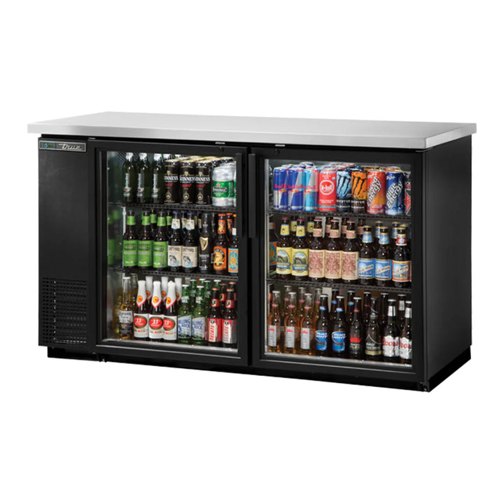 True TBB-24-60G-HC-LD Two Section Back Bar Cooler