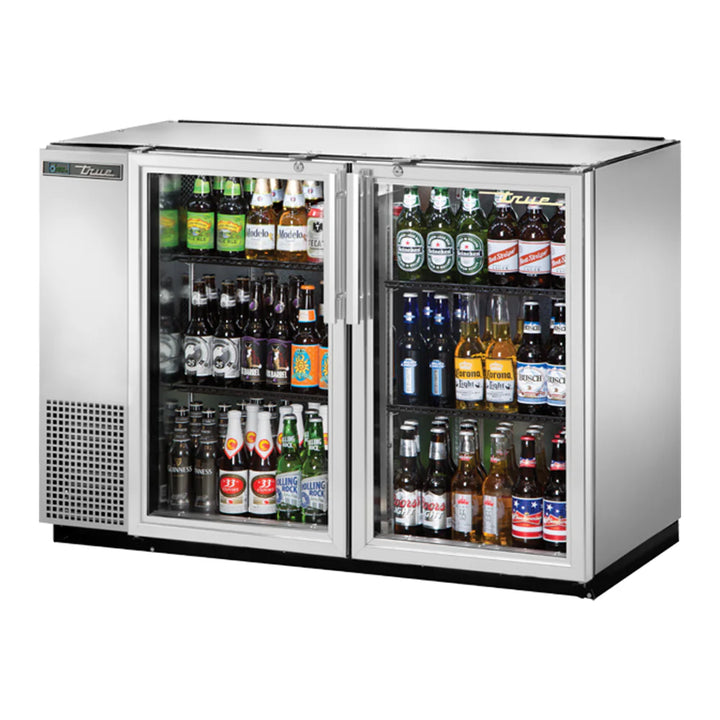 True TBB-24GAL-48G-S-HC-LD Two Section Back Bar Cooler