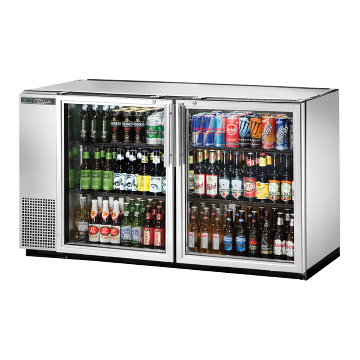 True TBB-24GAL-60G-S-HC-LD Two Section Back Bar Cooler