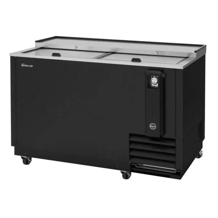 Turbo Air TBC-50SB-N6 50" 2 Lid Super Deluxe Bottle Cooler, 13.5 cu. Ft., 115/60/1