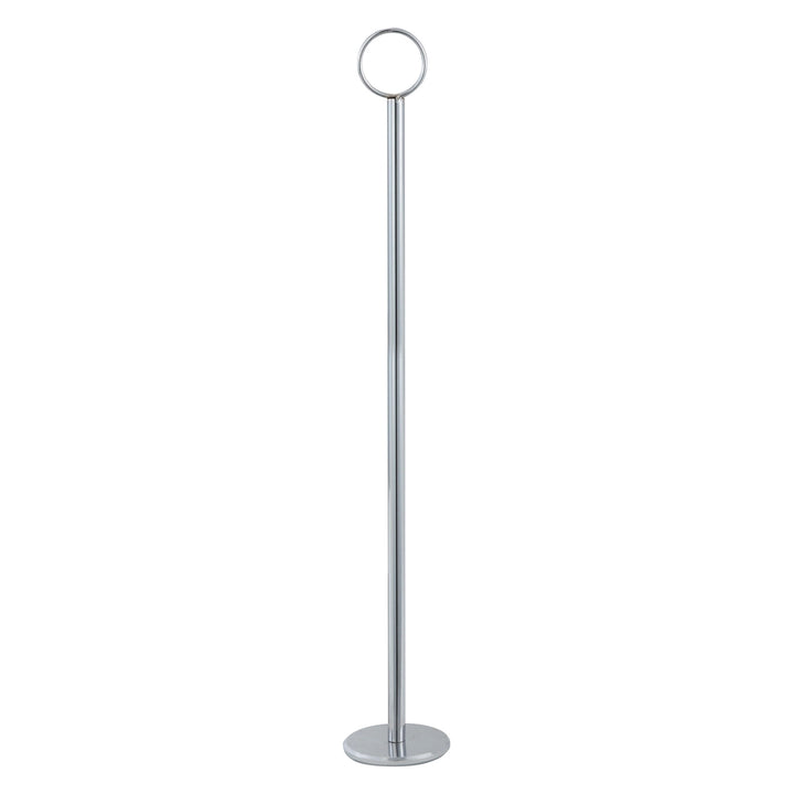 Winco TBH-15 15" Table Number Holder, Chrome