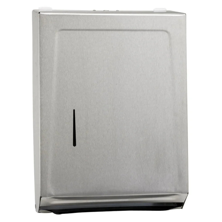 Winco TD-700 Stainless Steel M/C-Folds Paper Towel Dispenser