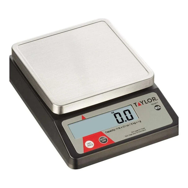 Taylor TE10FT 11 lb. Compact Digital Portion Control Scale