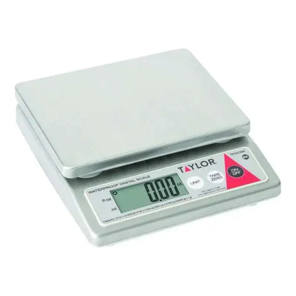 Taylor TE10SSW 10 lb. Waterproof Digital Portion Control Scale