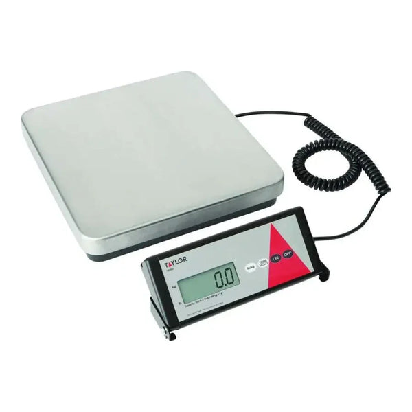 Taylor TE150 150 lb. Stainless Steel Platform Digital Receiving Scale