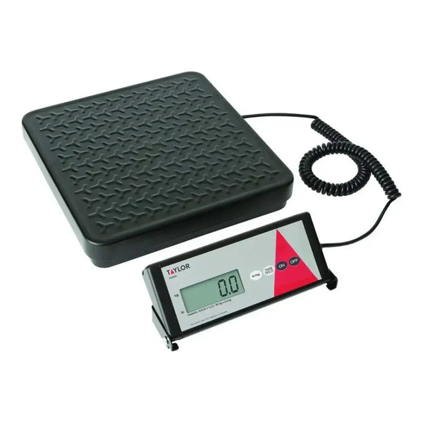 Taylor TE400 400 lb. Digital Receiving Scale with Tread Platform and Remote Display