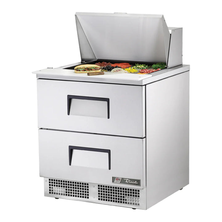 True TFP-32-12M Sandwich / Salad Unit One-section Rear Mounted Self-contained Refrigeration