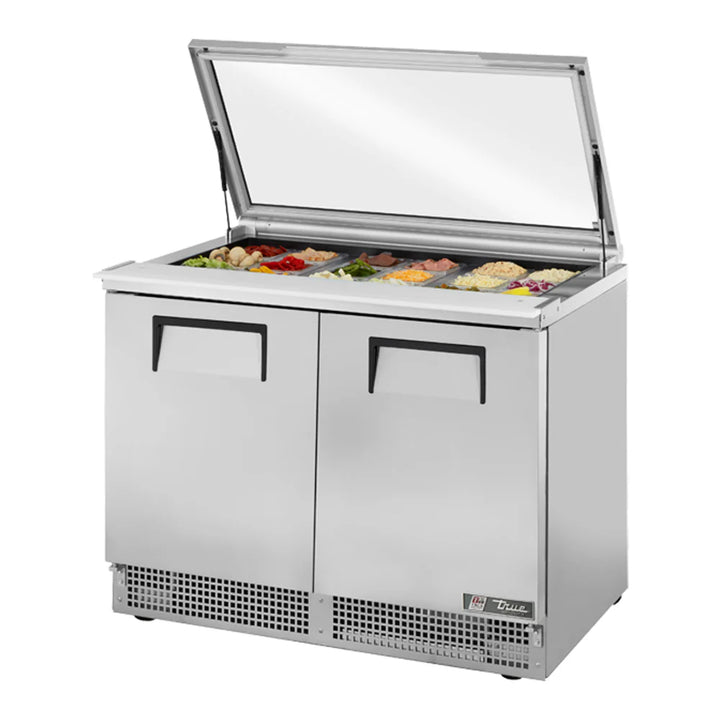 True TFP-48-18M-FGLID Two Section Sandwich / Salad Unit