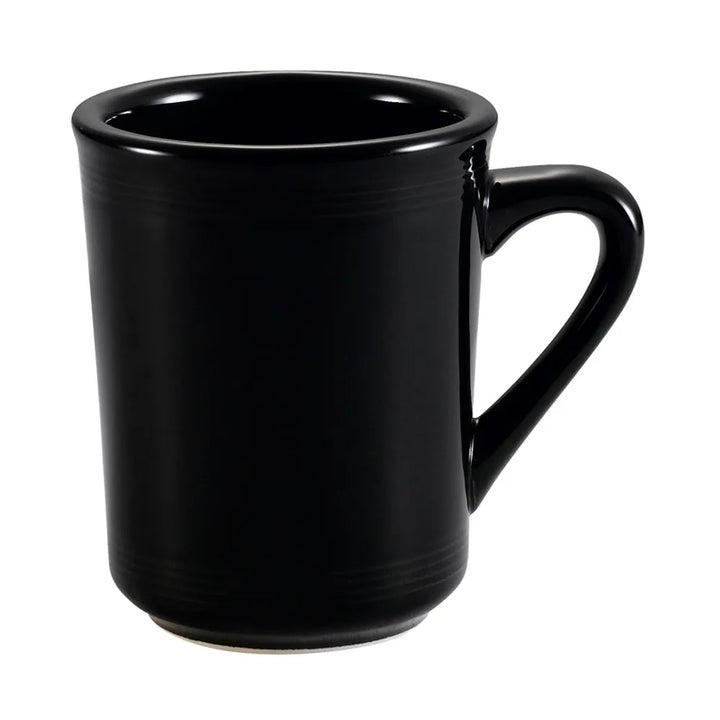 CAC China TG-17-BLK Mug Black 8oz 3 1/4" Case of 36 Pcs