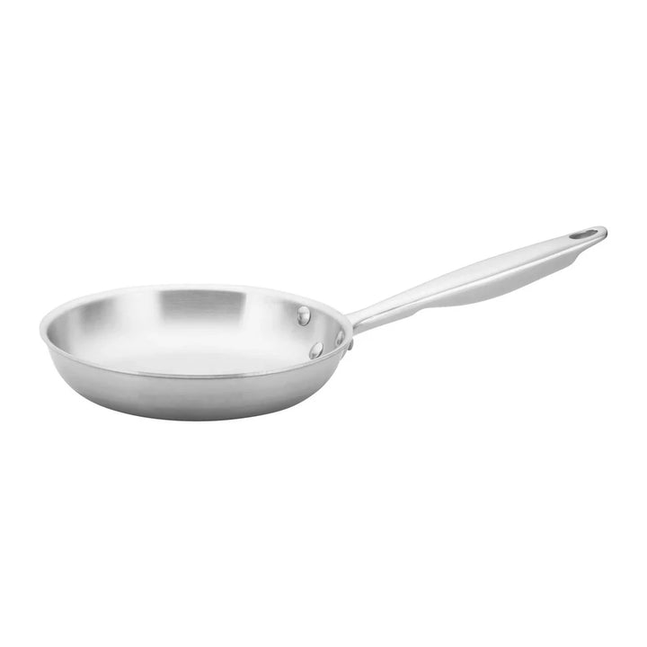 Winco TGFP-7 Triply Stainless Steel Fry Pan, 7"