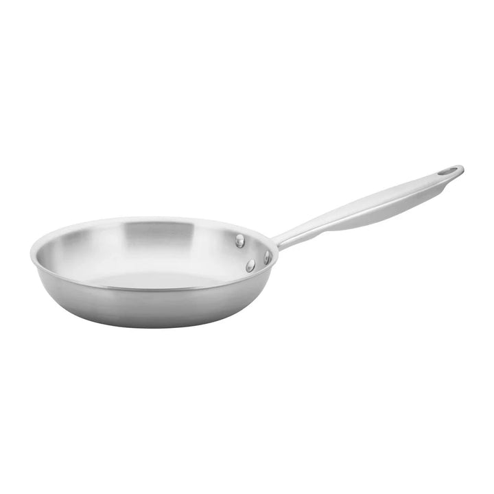 Winco TGFP-8 Triply Stainless Steel Fry Pan, 8"