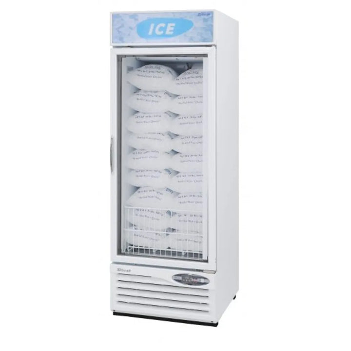 Turbo Air TGIM-23W-N 27" 1 Section Ice Merchandiser, 17.7 cu. Ft., 115/60/1