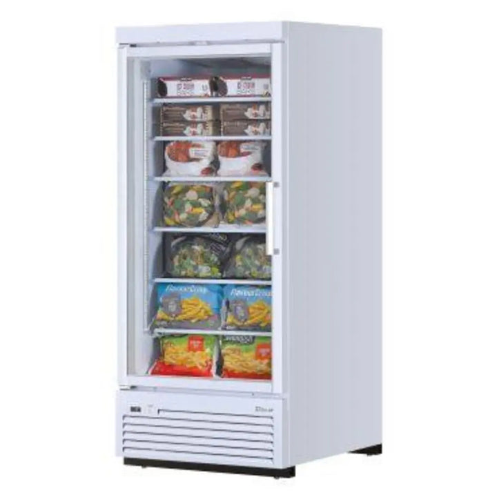 Turbo Air TJMF-30SDW(B)-N 36-5/8" 1 Section Glass Merchandiser, 32.04 cu. Ft., 115/60/1